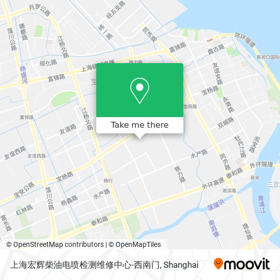 上海宏辉柴油电喷检测维修中心-西南门 map