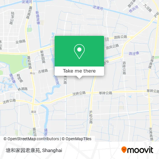 塘和家园君康苑 map