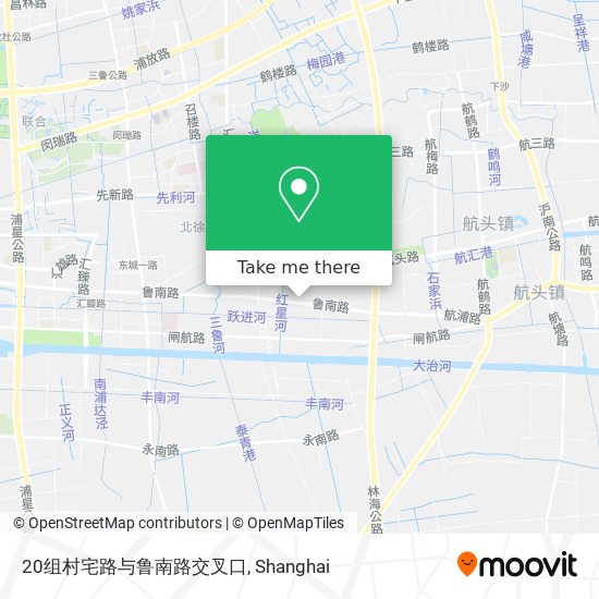 20组村宅路与鲁南路交叉口 map