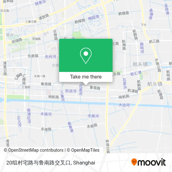 20组村宅路与鲁南路交叉口 map