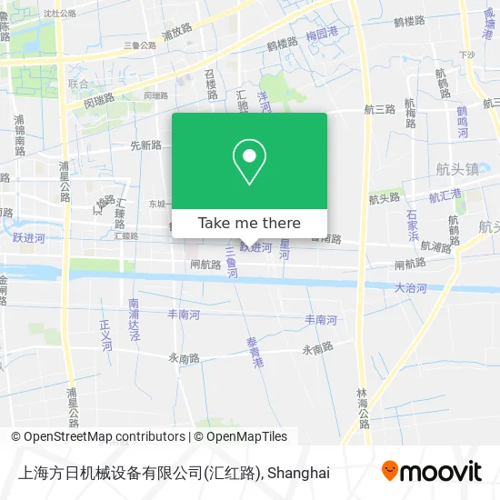 上海方日机械设备有限公司(汇红路) map