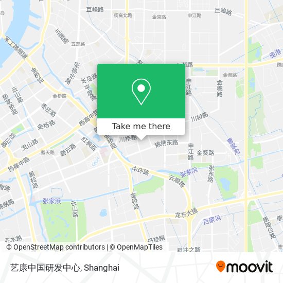艺康中国研发中心 map
