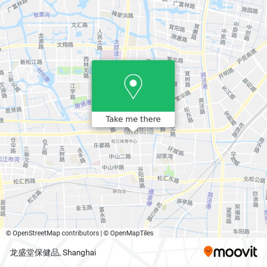 龙盛堂保健品 map