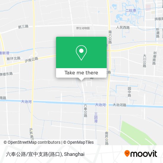 六奉公路/宣中支路(路口) map