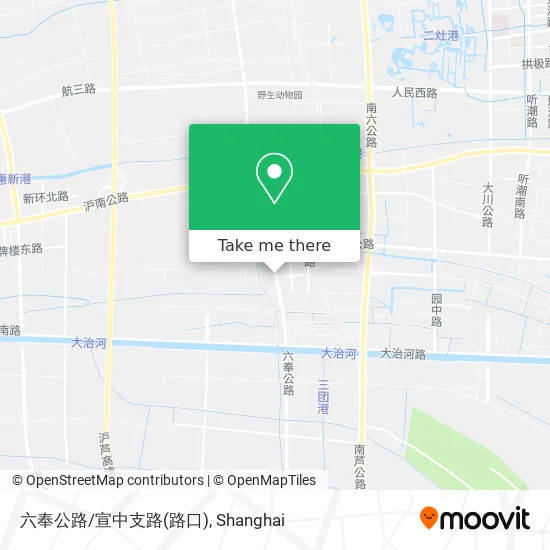 六奉公路/宣中支路(路口) map