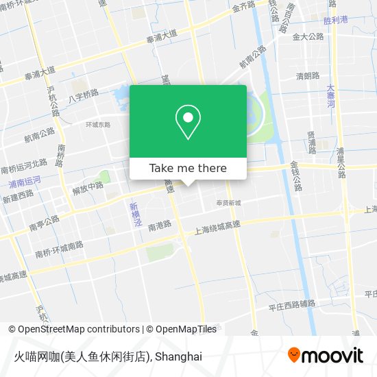 火喵网咖(美人鱼休闲街店) map