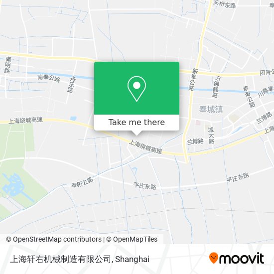 上海轩右机械制造有限公司 map