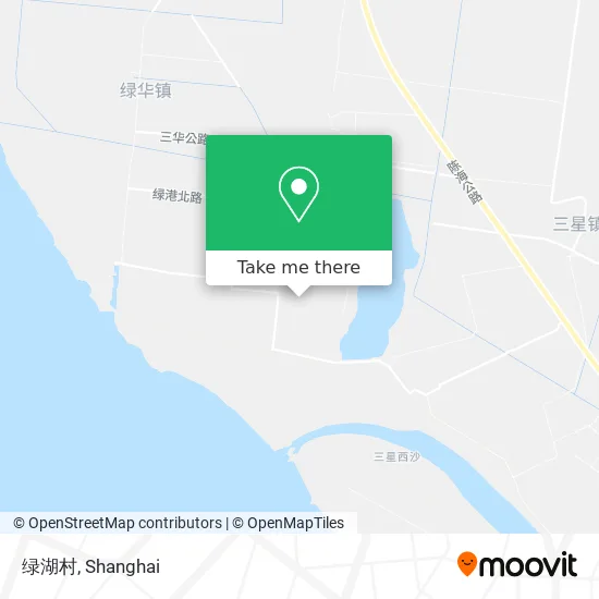 绿湖村 map