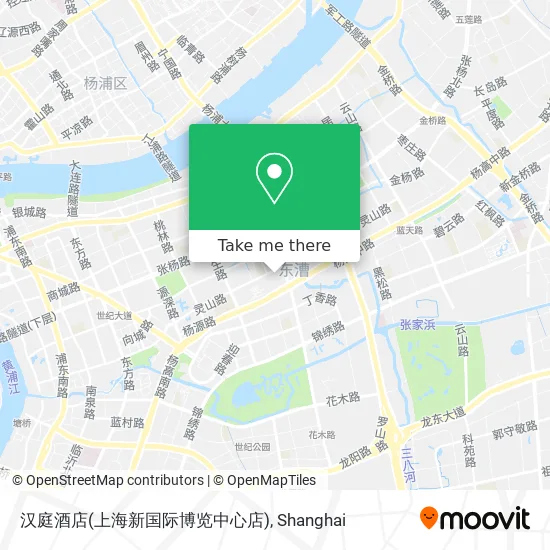 汉庭酒店(上海新国际博览中心店) map