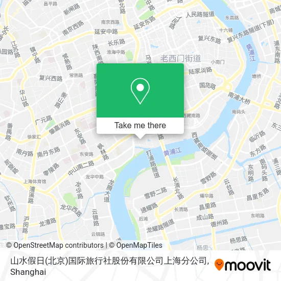 山水假日(北京)国际旅行社股份有限公司上海分公司 map