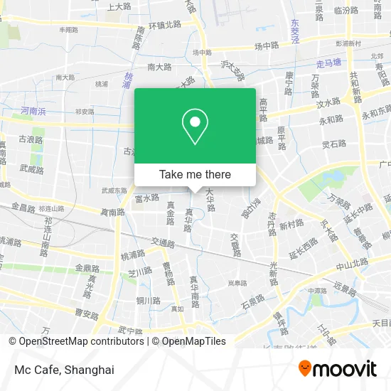 Mc Cafe map
