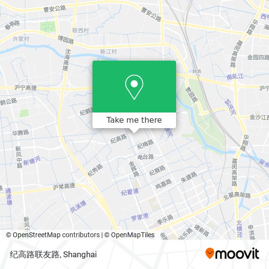 纪高路联友路 map