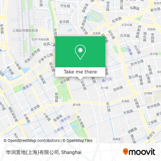 华润置地(上海)有限公司 map