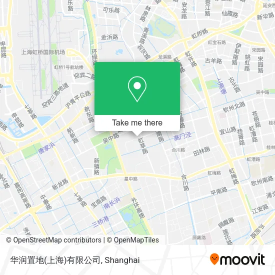 华润置地(上海)有限公司 map