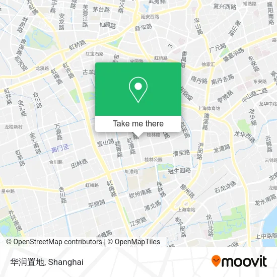 华润置地 map
