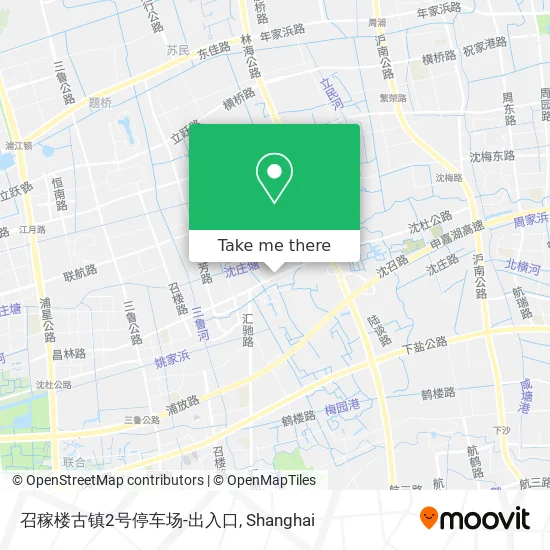 召稼楼古镇2号停车场-出入口 map
