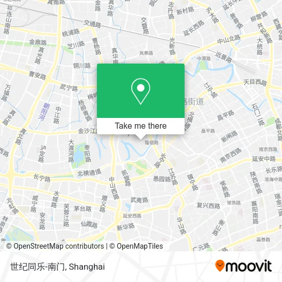 世纪同乐-南门 map