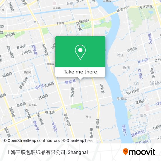 上海三联包装纸品有限公司 map