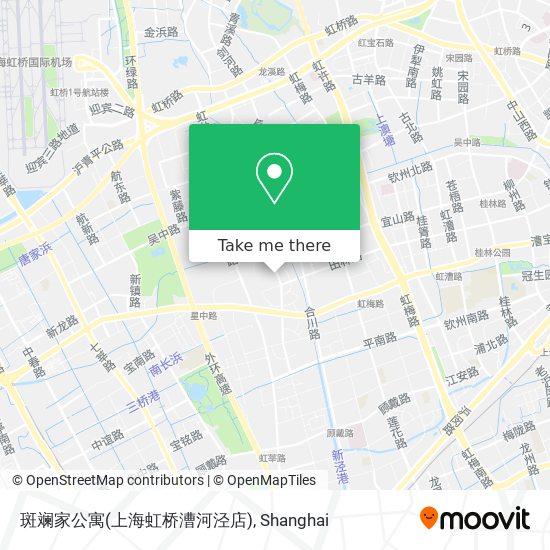 斑斓家公寓(上海虹桥漕河泾店) map