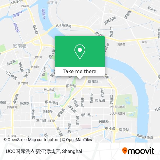 UCC国际洗衣新江湾城店 map