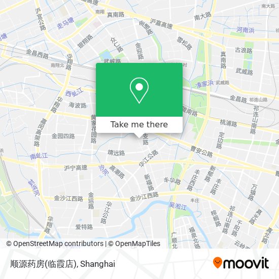 顺源药房(临霞店) map