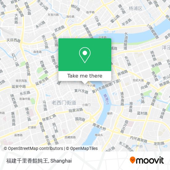 福建千里香餛飩王 map