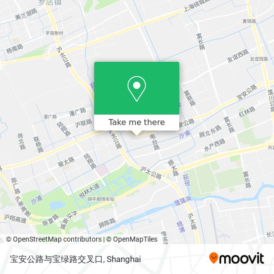 宝安公路与宝绿路交叉口 map