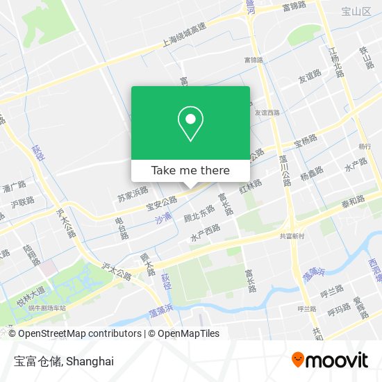 宝富仓储 map