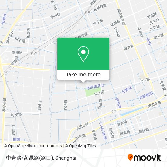中青路/茜昆路(路口) map