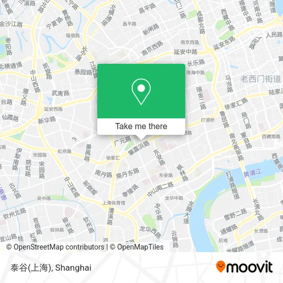 泰谷(上海) map