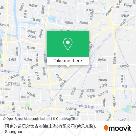阿克苏诺贝尔太古漆油(上海)有限公司(荣乐东路) map
