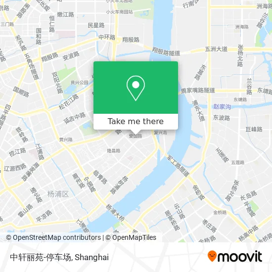 中轩丽苑-停车场 map