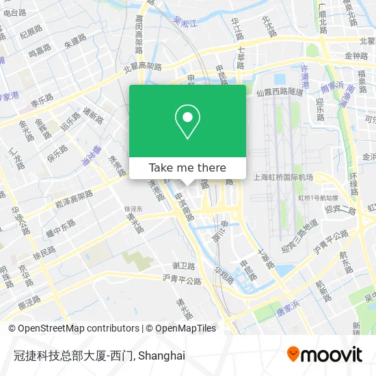 冠捷科技总部大厦-西门 map
