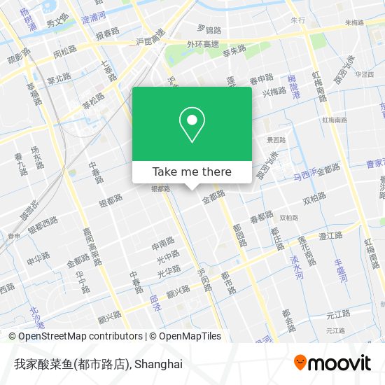 我家酸菜鱼(都市路店) map