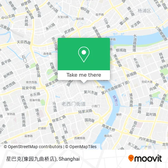 星巴克(豫园九曲桥店) map