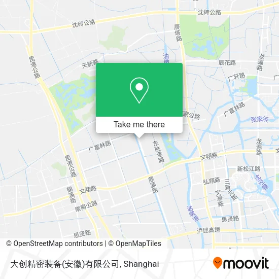 大创精密装备(安徽)有限公司 map