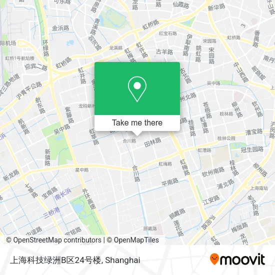 上海科技绿洲B区24号楼 map