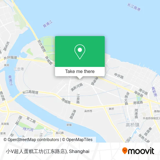 小V超人蛋糕工坊(江东路店) map