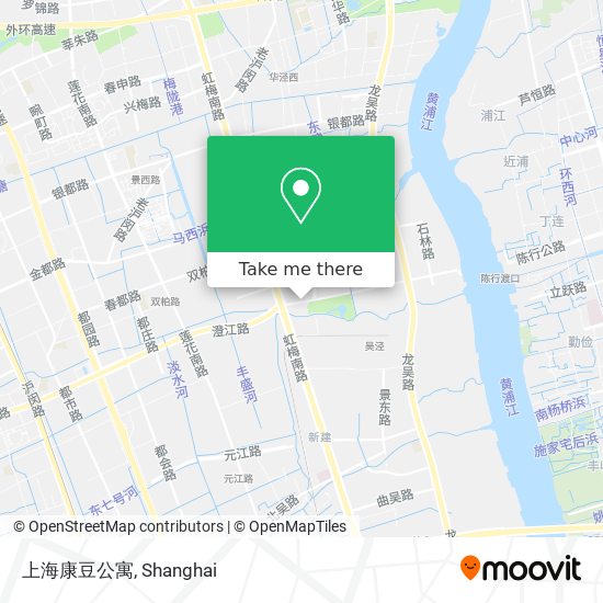 上海康豆公寓 map