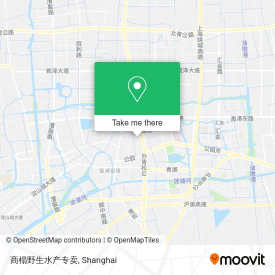 商榻野生水产专卖 map