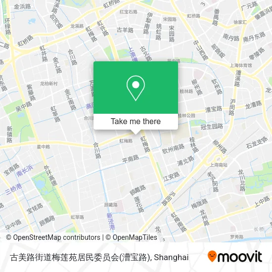 古美路街道梅莲苑居民委员会(漕宝路) map