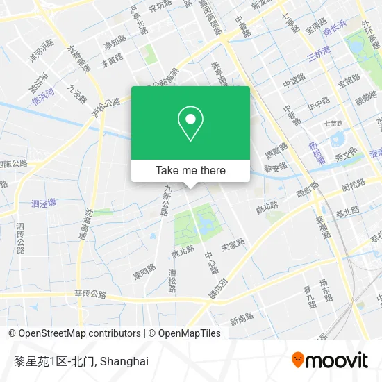 黎星苑1区-北门 map
