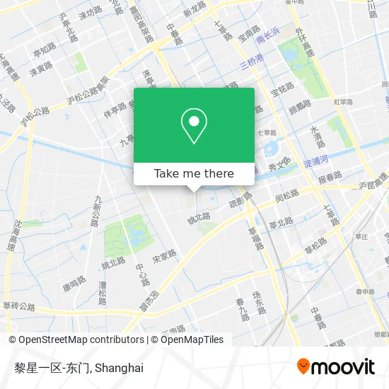 黎星一区-东门 map