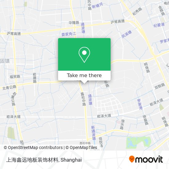 上海鑫远地板装饰材料 map