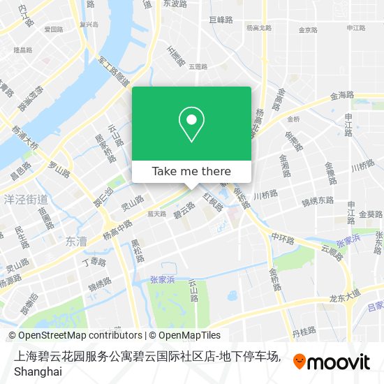 上海碧云花园服务公寓碧云国际社区店-地下停车场 map