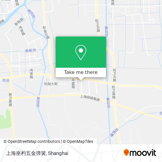 上海座杓五金弹簧 map
