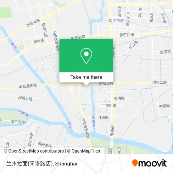 兰州拉面(闵塔路店) map
