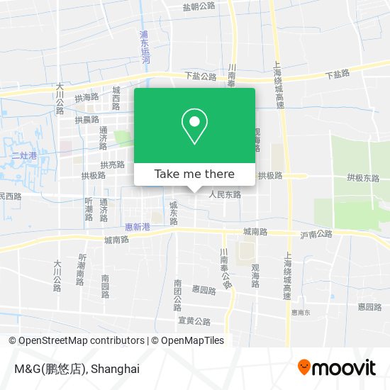 M&G(鹏悠店) map