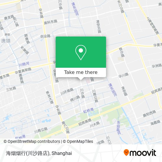 海烟烟行(川沙路店) map