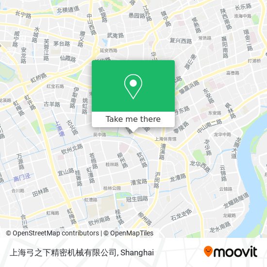 上海弓之下精密机械有限公司 map